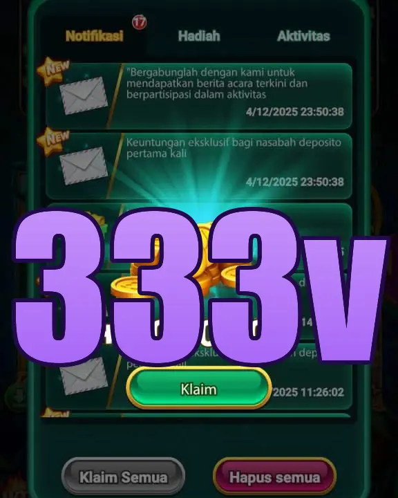 333v Masuk